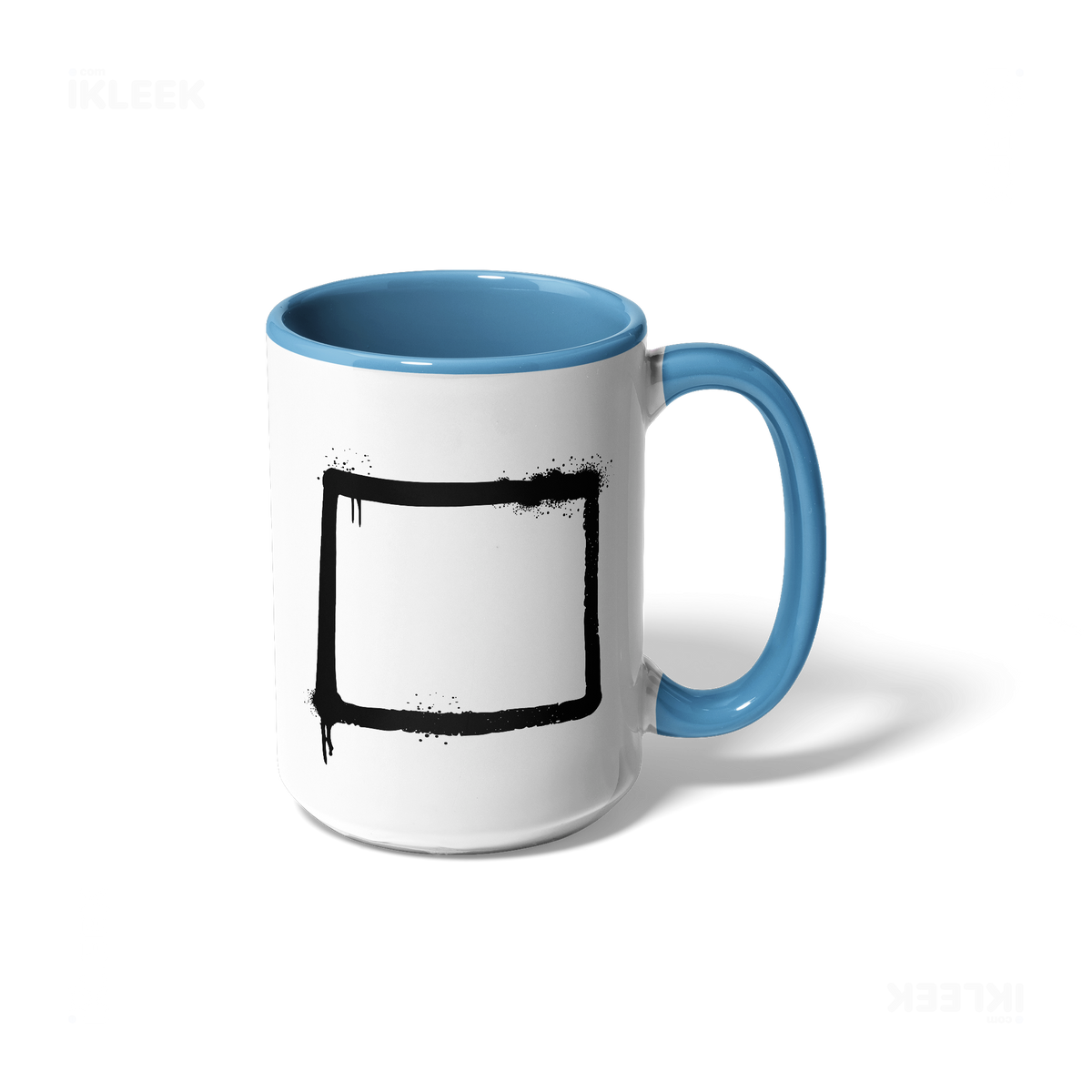 OpenSquare Ceramic Mug 01 White Lightblue