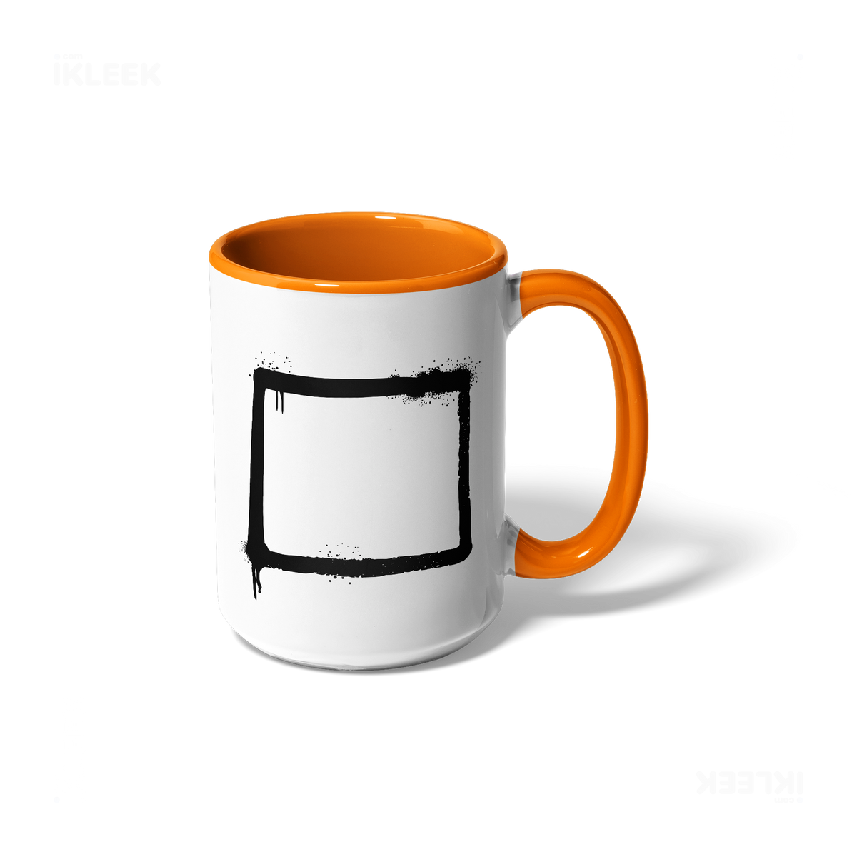 OpenSquare Ceramic Mug 01 White Orange