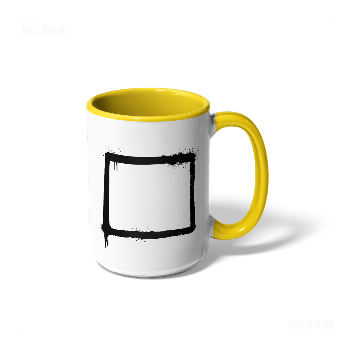 OpenSquare Ceramic Mug 01 White Yellow