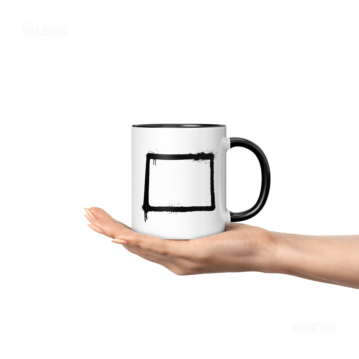 OpenSquare Ceramic Mug 04 White Black