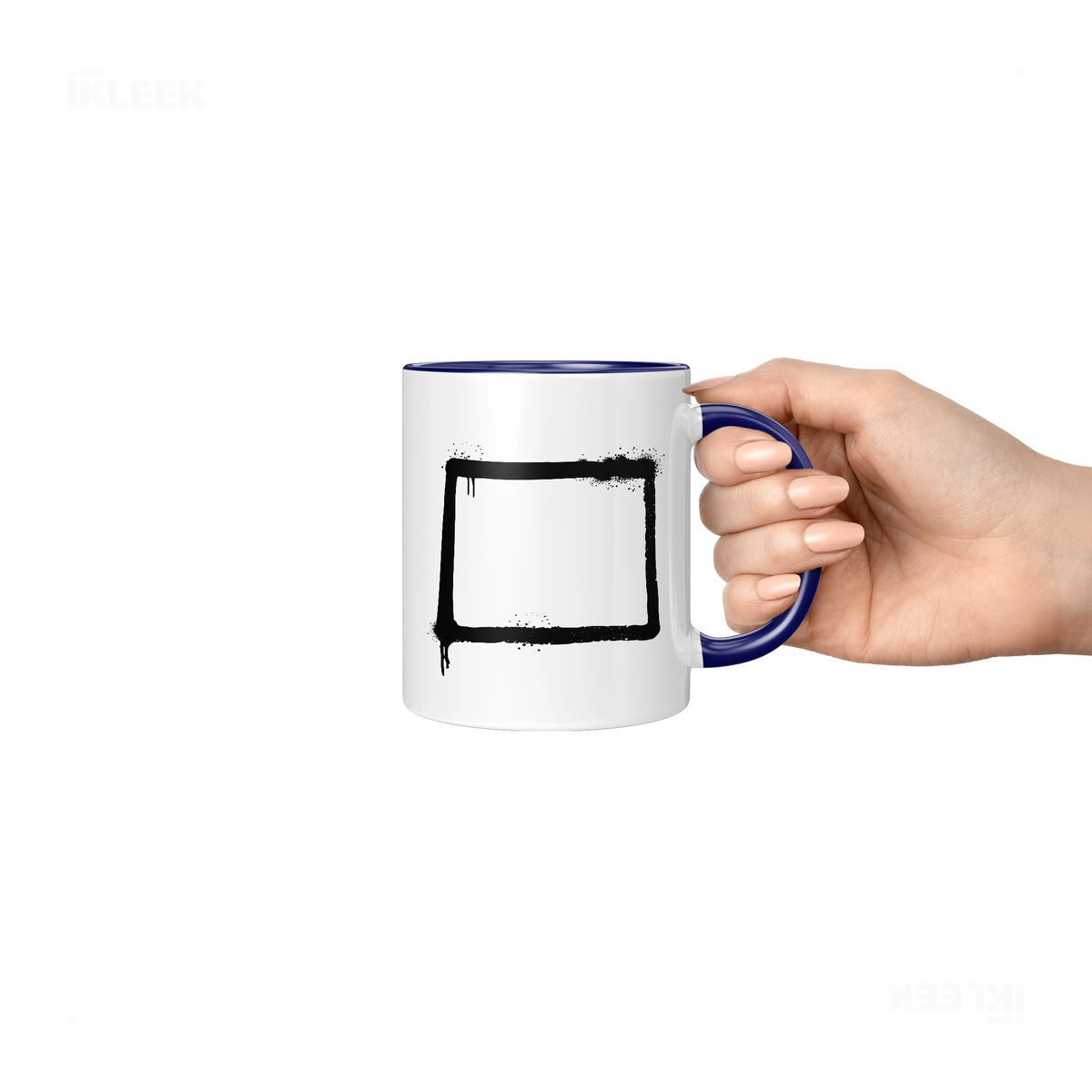 OpenSquare Ceramic Mug 06 White Navy