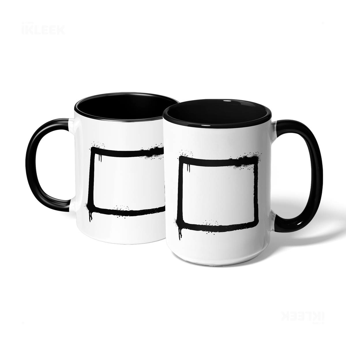 OpenSquare Ceramic Mug 07 White Black
