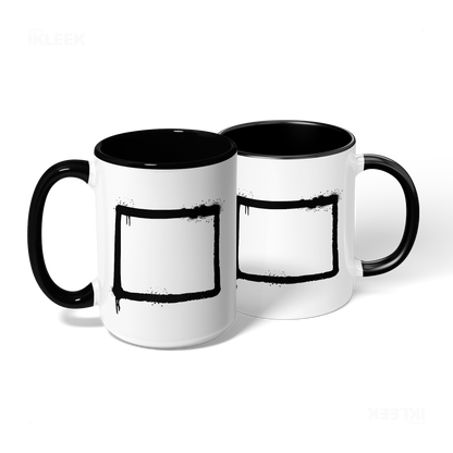 OpenSquare Ceramic Mug 08 White Black