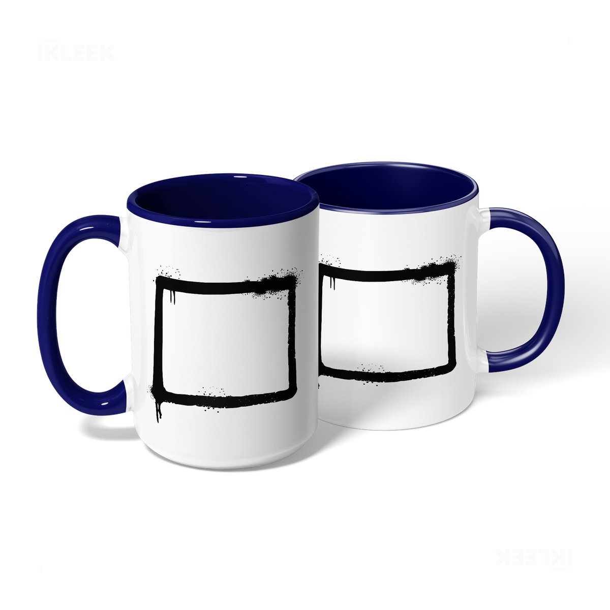 OpenSquare Ceramic Mug 08 White Navy