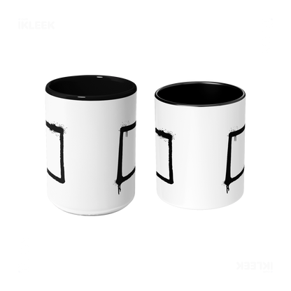 OpenSquare Ceramic Mug 09 White Black
