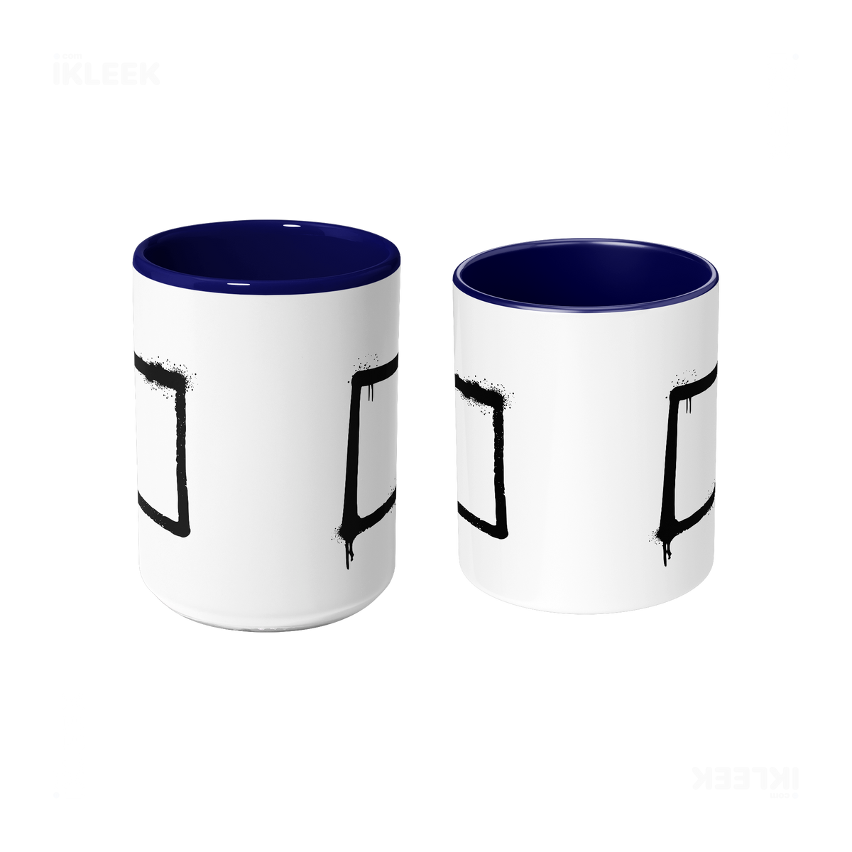 OpenSquare Ceramic Mug 09 White Navy