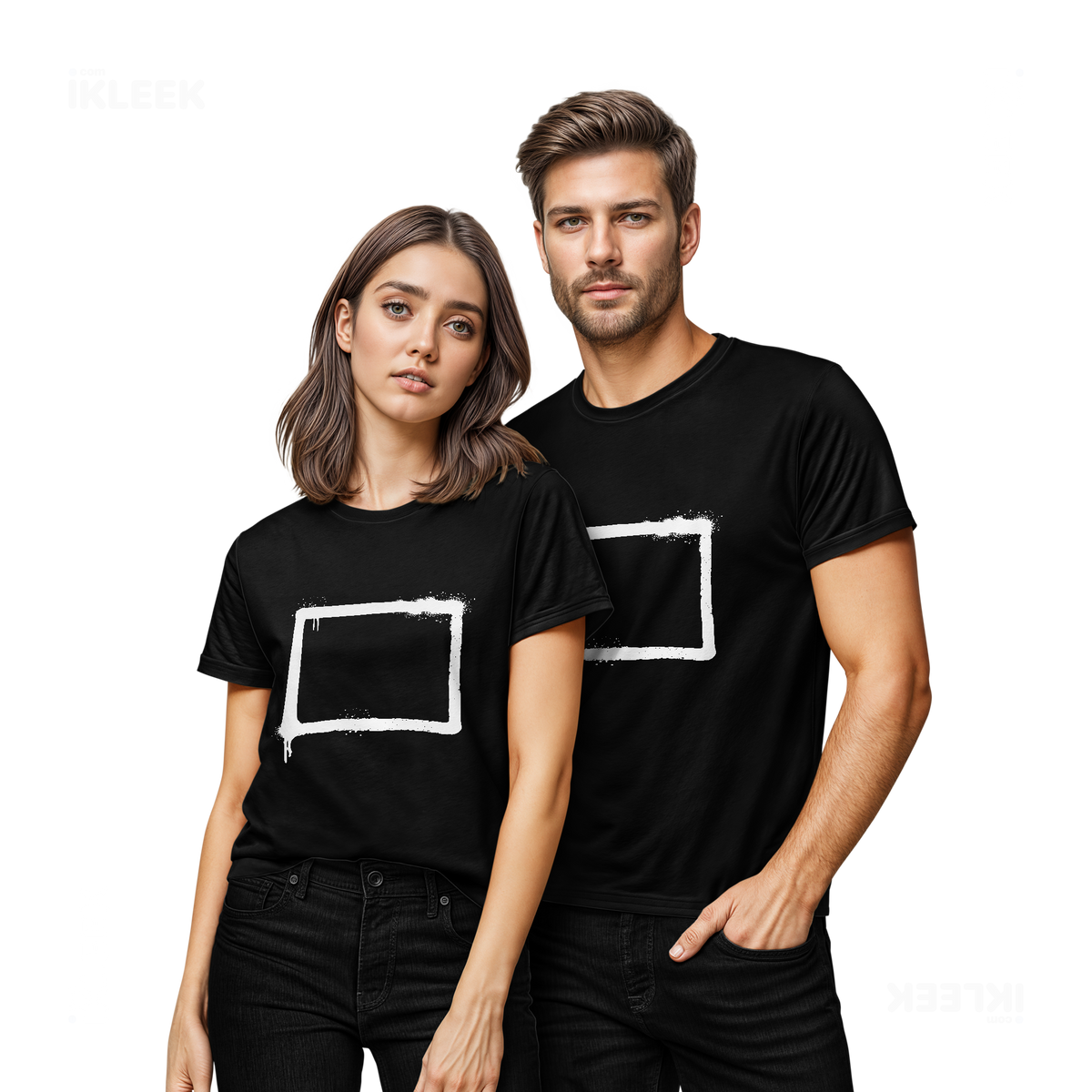 OpenSquare Couple T Shirt 02 Black