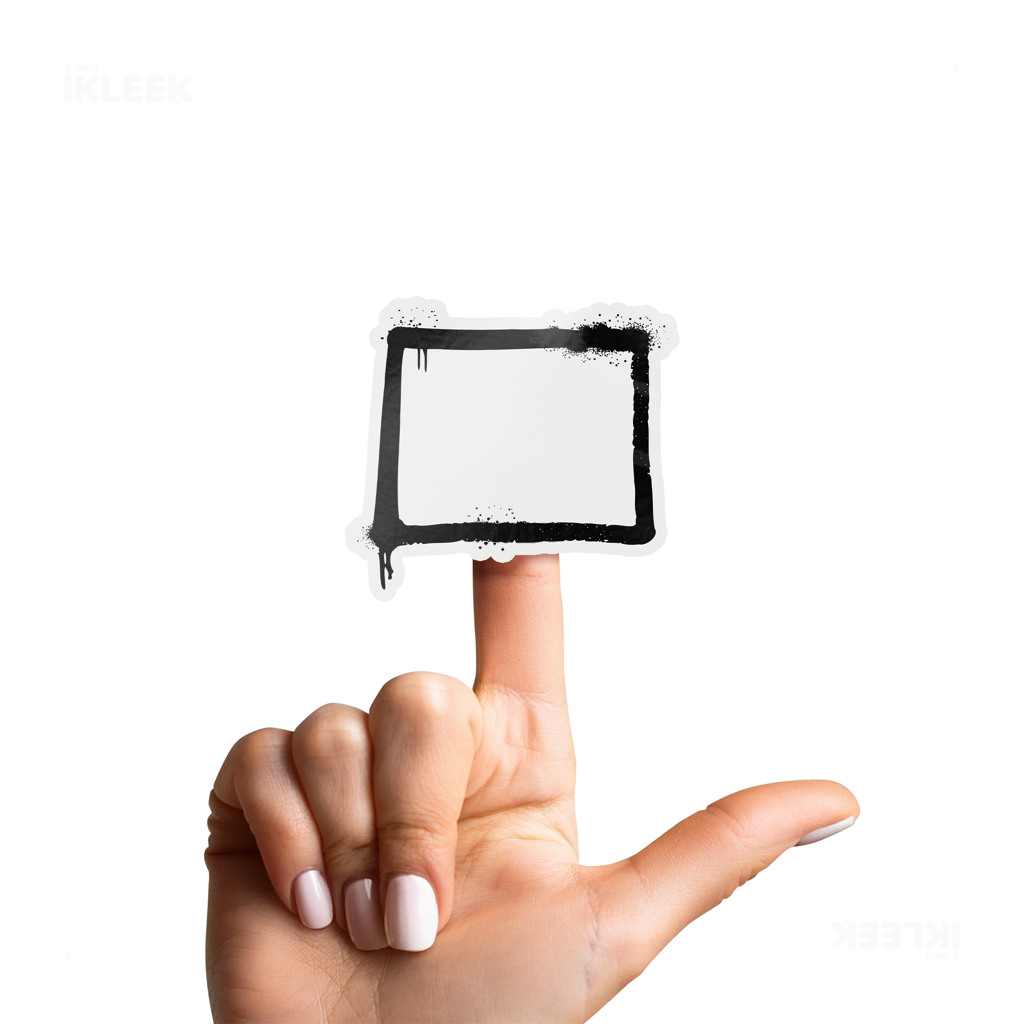 OpenSquare Die Cut Outdoor Sticker 02 Clear