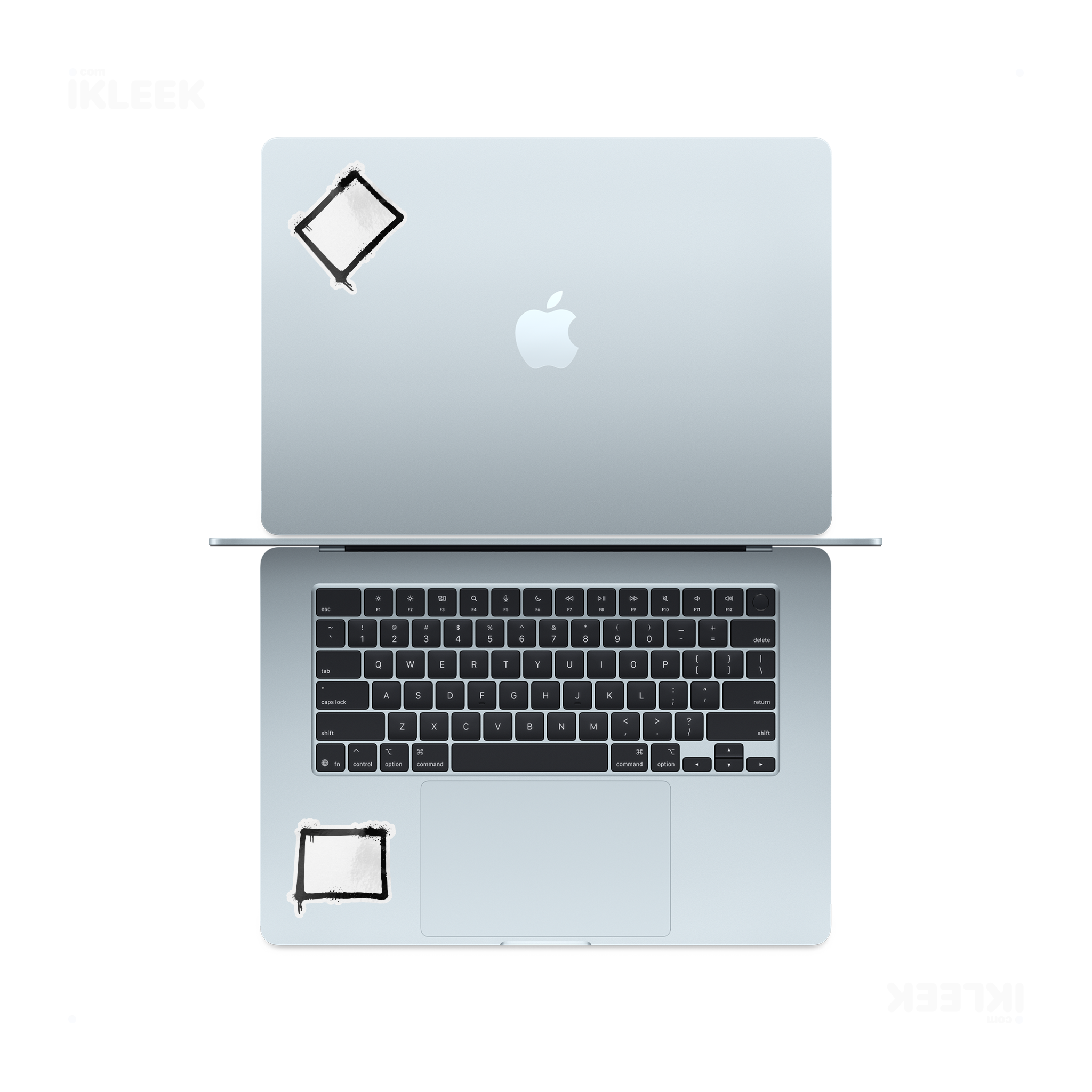 OpenSquare Die Cut Outdoor Sticker 07 White