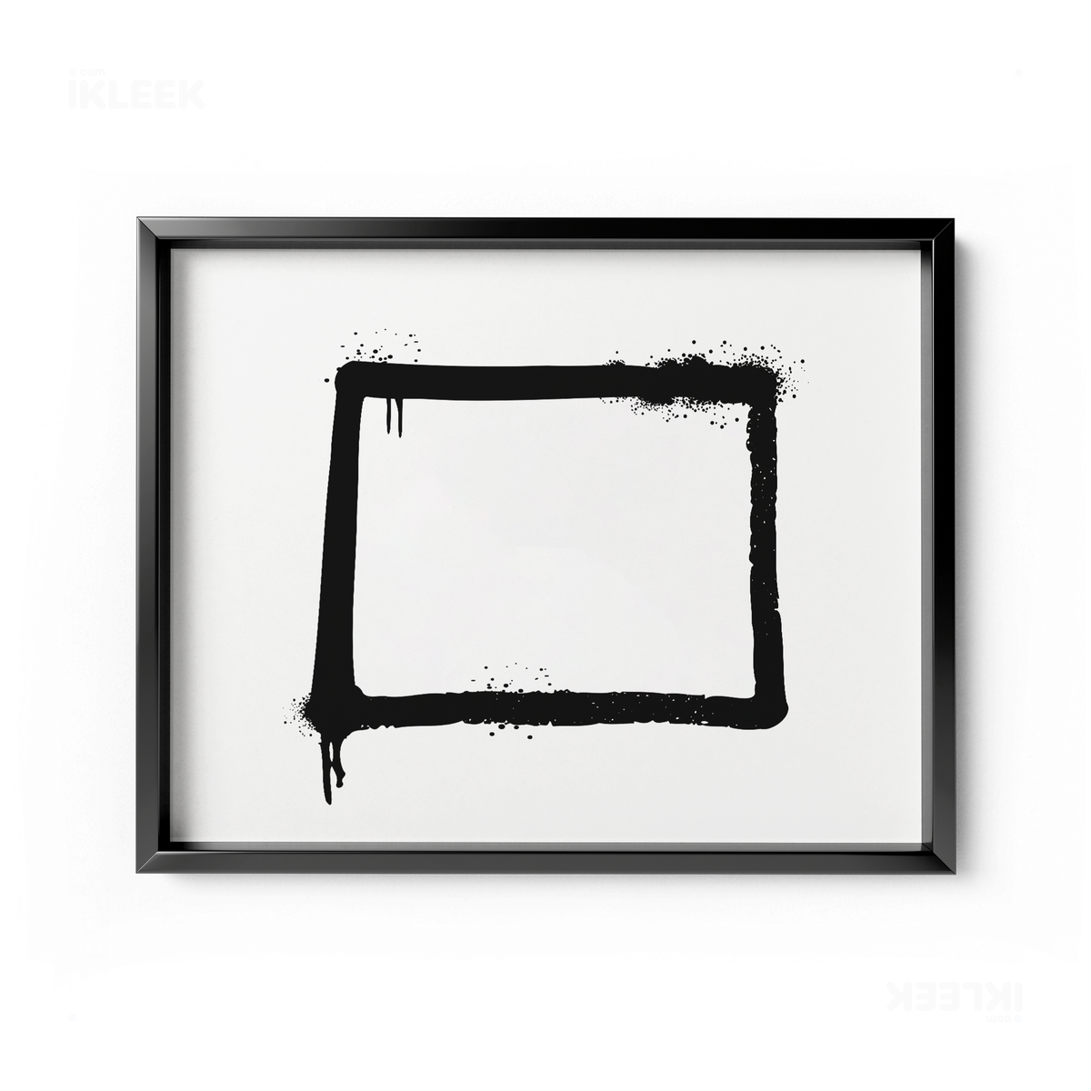OpenSquare Framed Poster 03 Black Aluminum