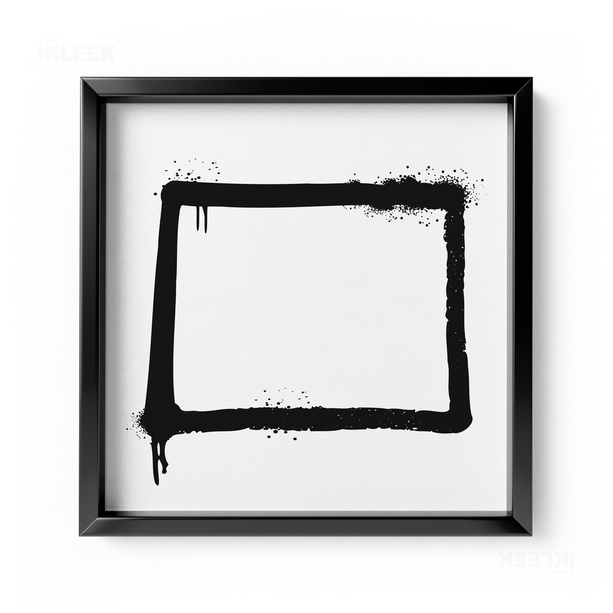 OpenSquare Framed Poster 04 Black Aluminum