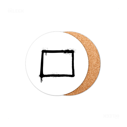 OpenSquare High Gloss Coaster 01 Round