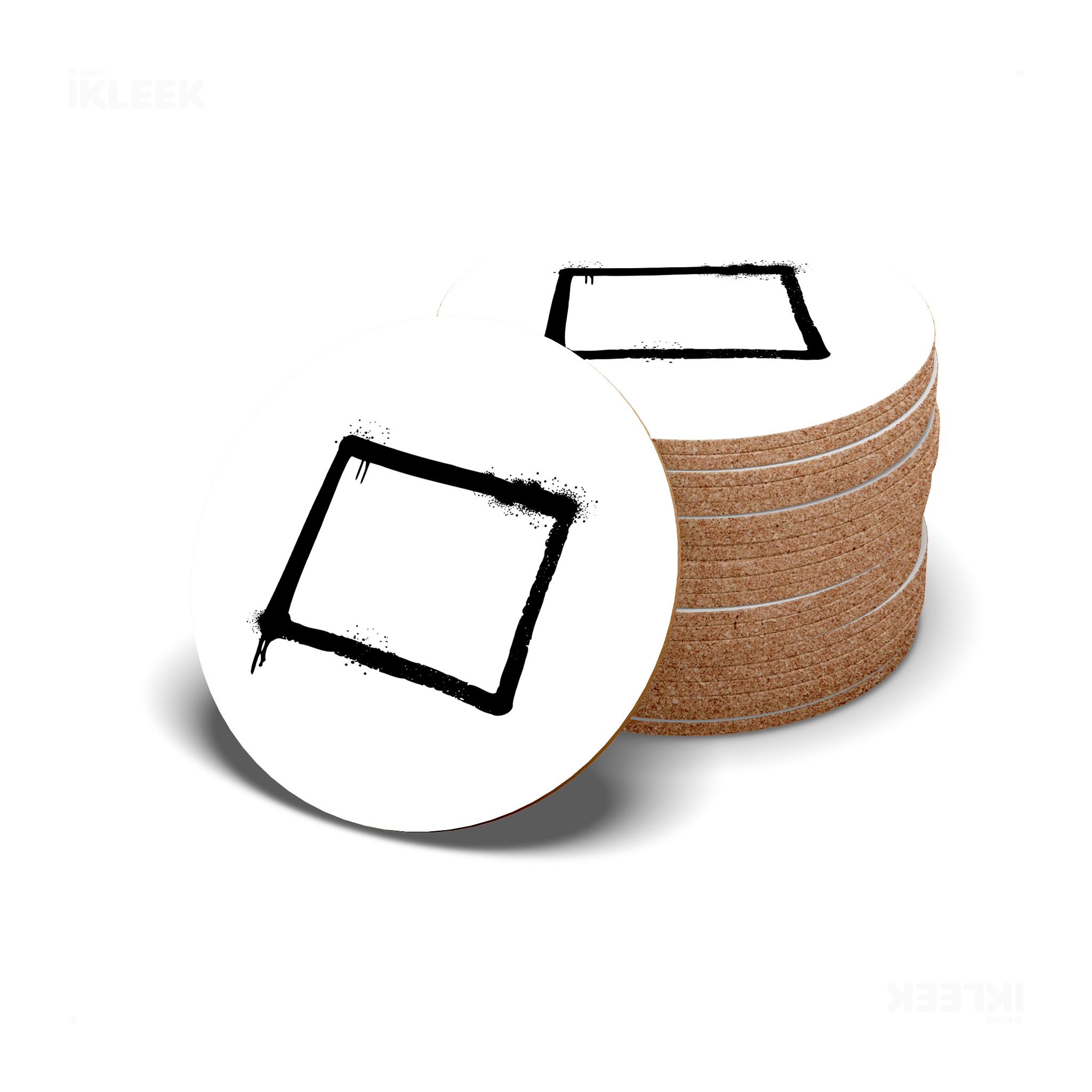 OpenSquare High Gloss Coaster 06 Round