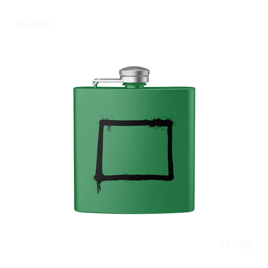 OpenSquare Hip Flasks 01 Green