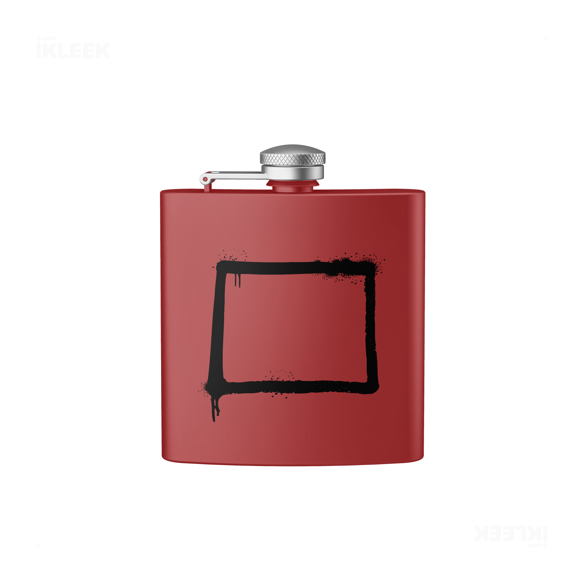 OpenSquare Hip Flasks 01 Red