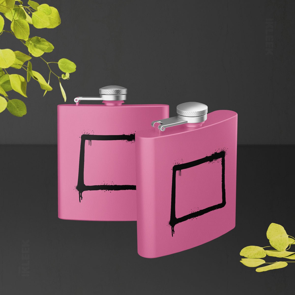OpenSquare Hip Flasks 02 Pink