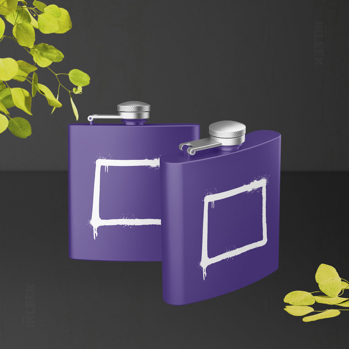 OpenSquare Hip Flasks 02 Purple