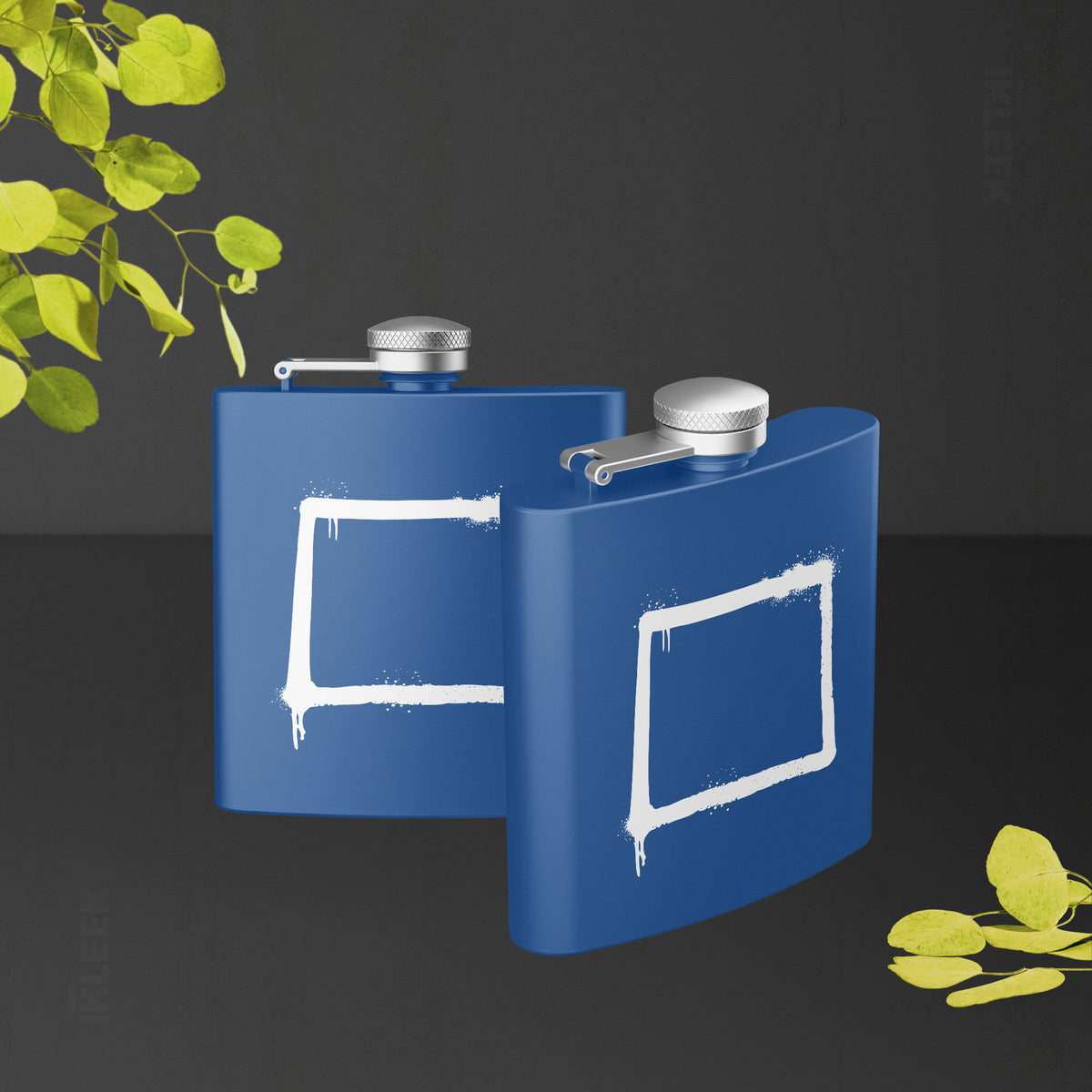 OpenSquare Hip Flasks 02 Royal Blue
