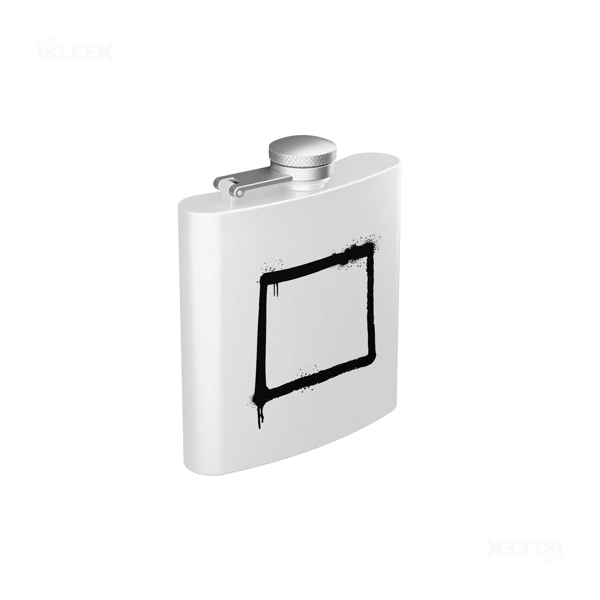 OpenSquare Hip Flasks 03 White