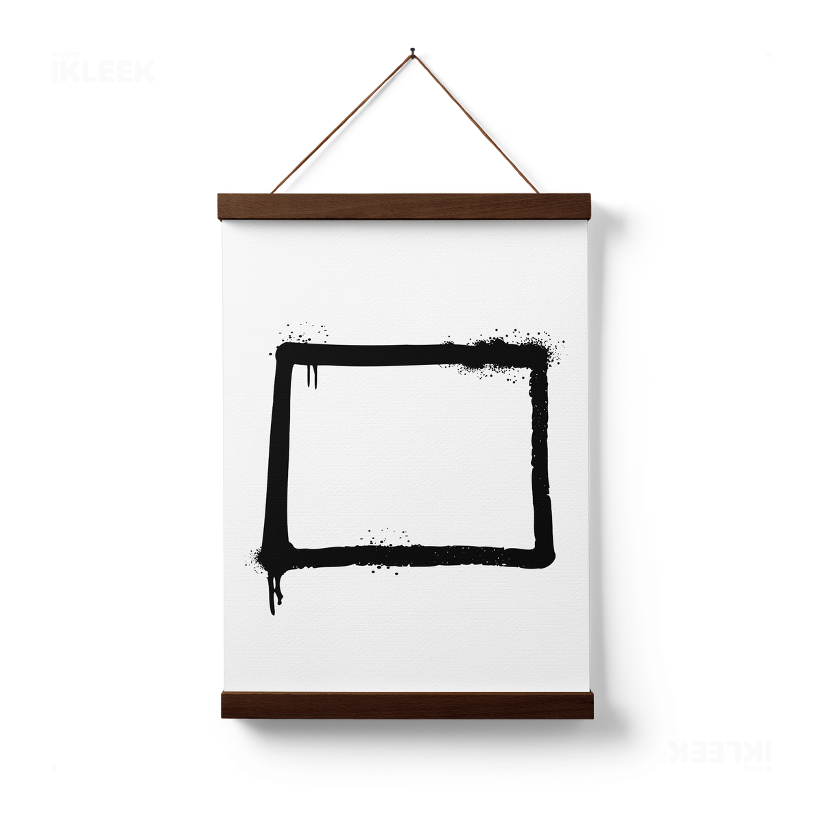 OpenSquare Magnetic Hanger Poster 01 Dark Wood