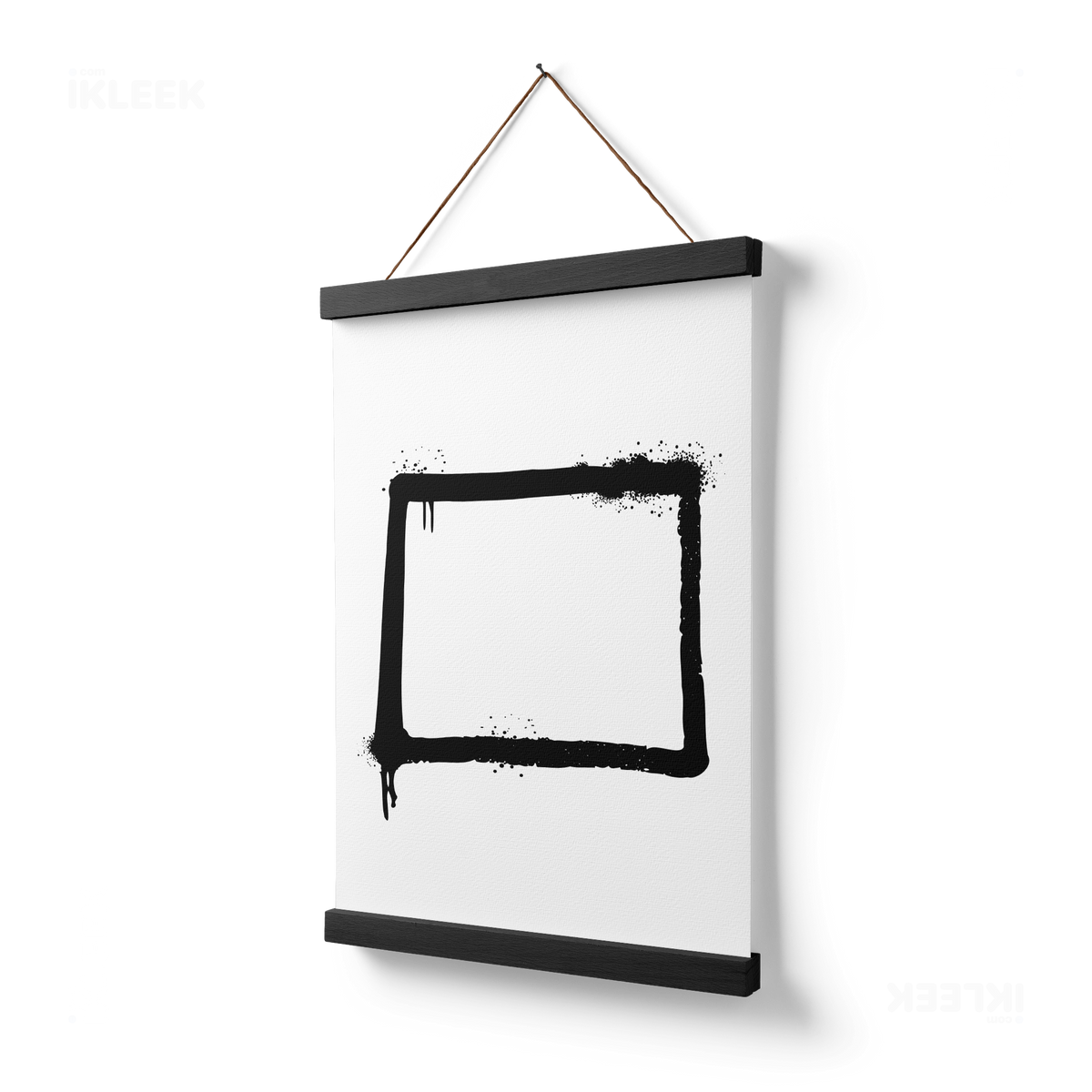 OpenSquare Magnetic Hanger Poster 03 Black Wood