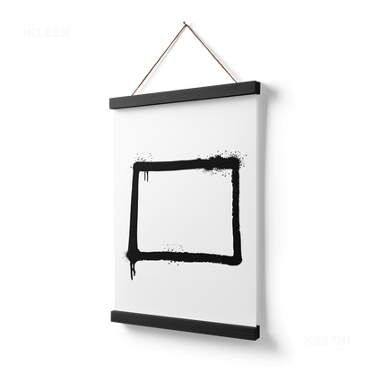 OpenSquare Magnetic Hanger Poster 03 Black Wood