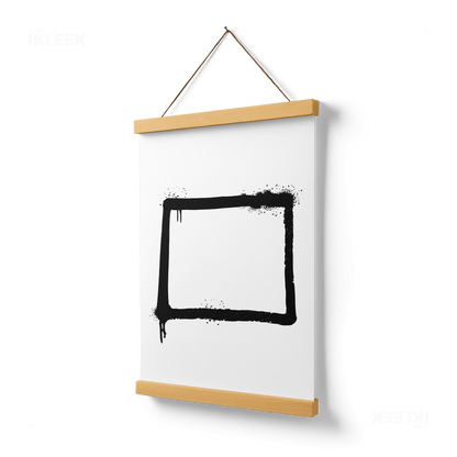 OpenSquare Magnetic Hanger Poster 03 Natural Wood