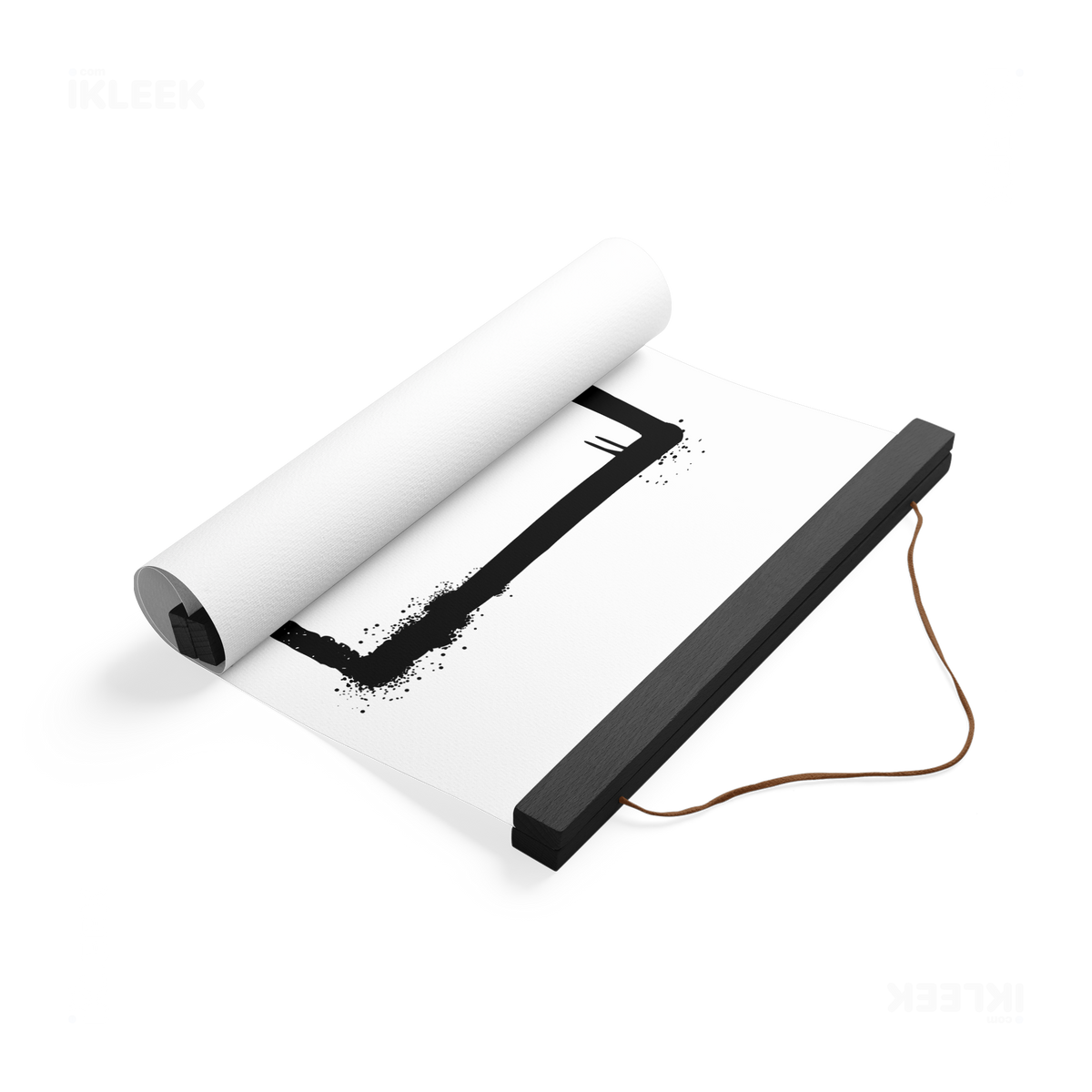 OpenSquare Magnetic Hanger Poster 04 Black Wood
