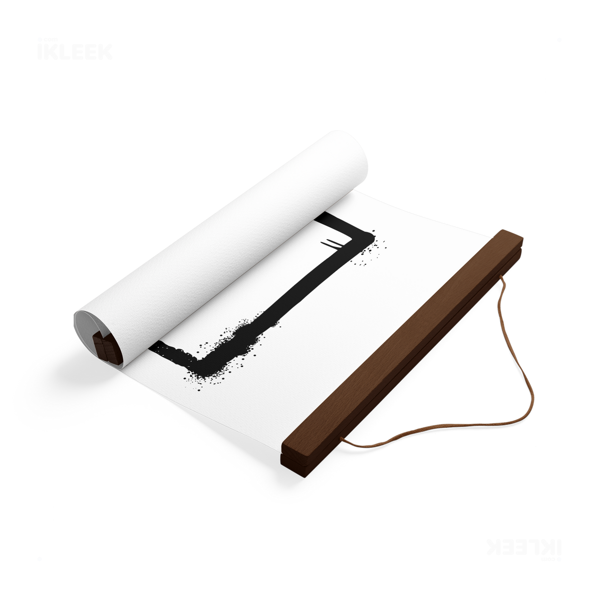 OpenSquare Magnetic Hanger Poster 04 Dark Wood