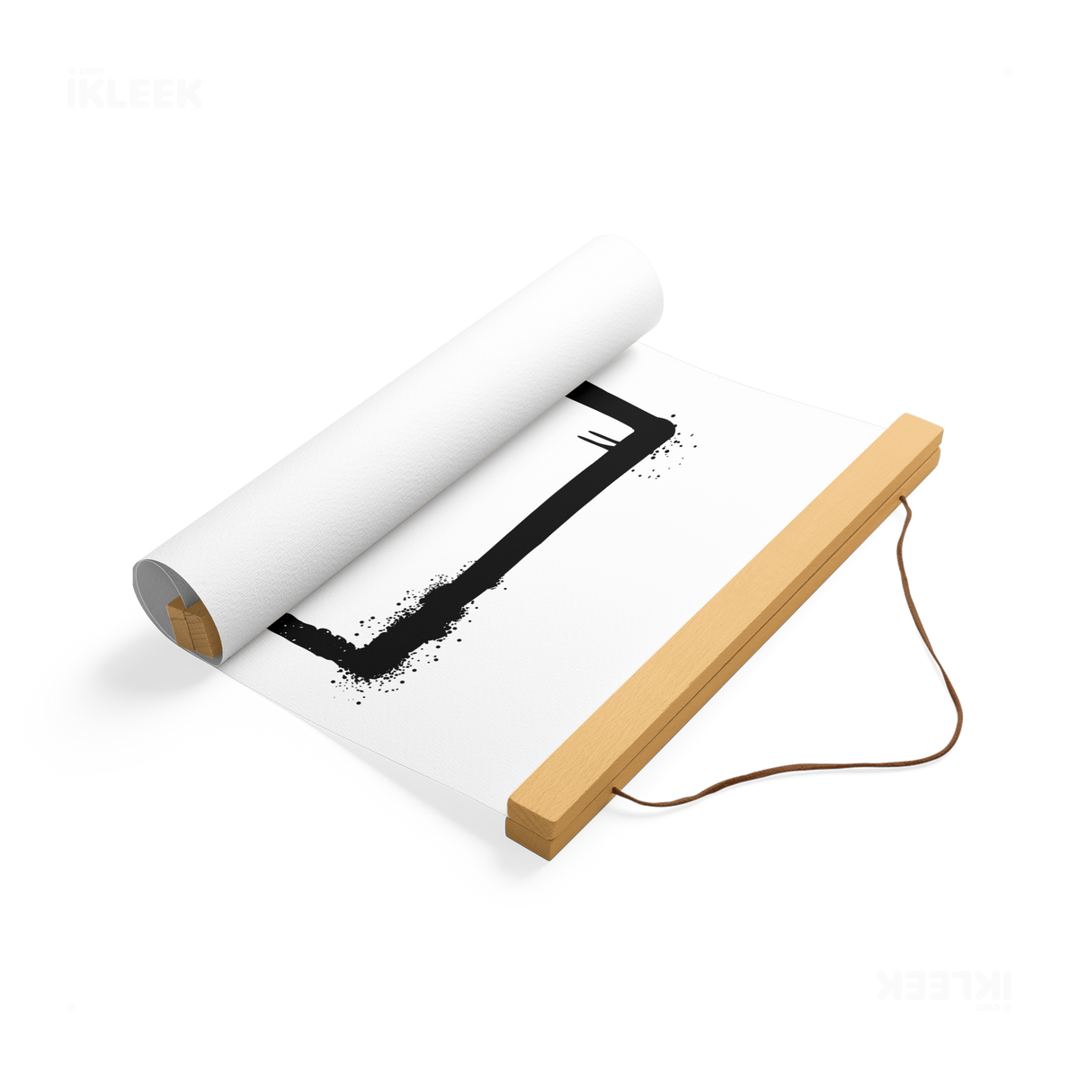 OpenSquare Magnetic Hanger Poster 04 Natural Wood