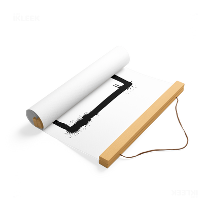 OpenSquare Magnetic Hanger Poster 04 Natural Wood