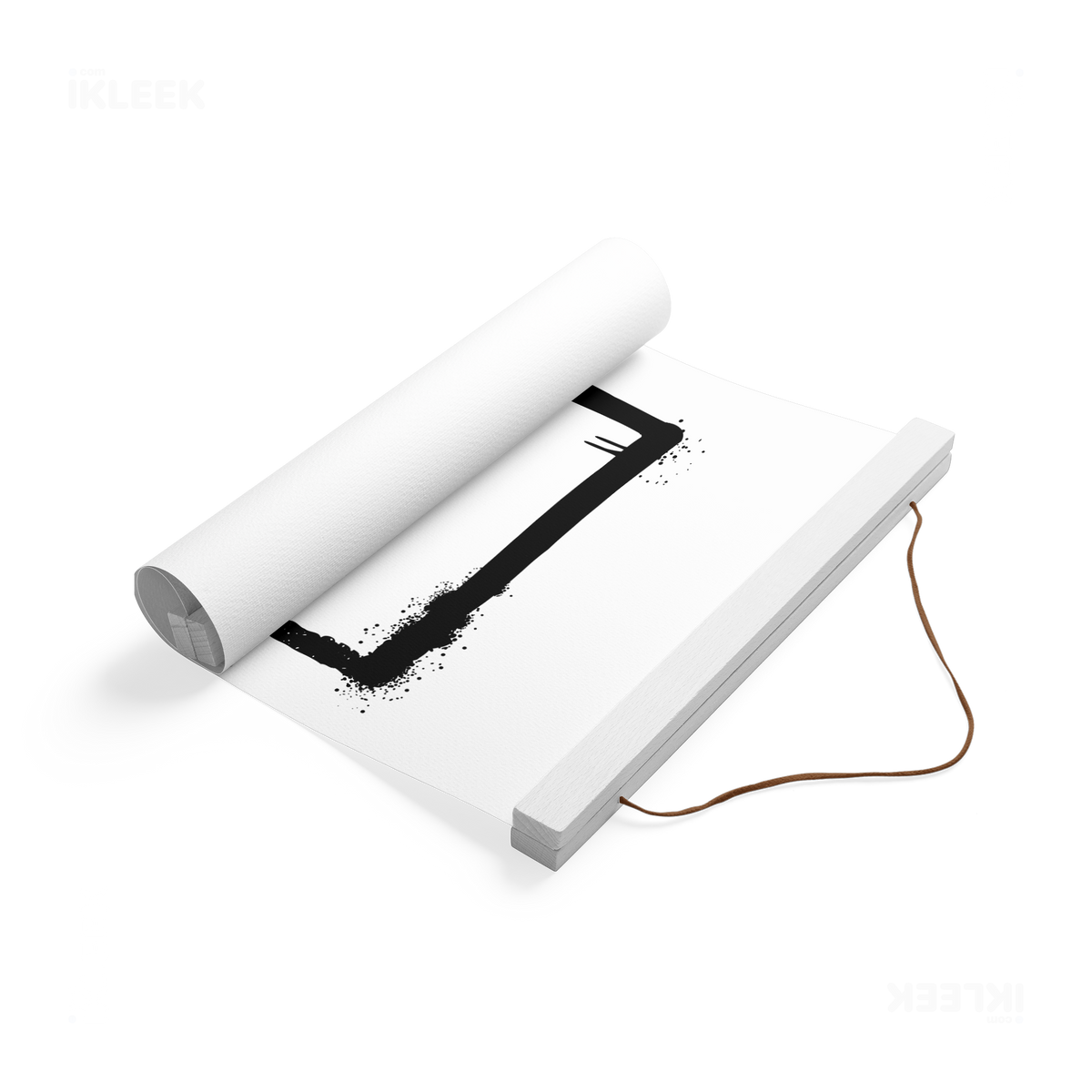 OpenSquare Magnetic Hanger Poster 04 White Wood