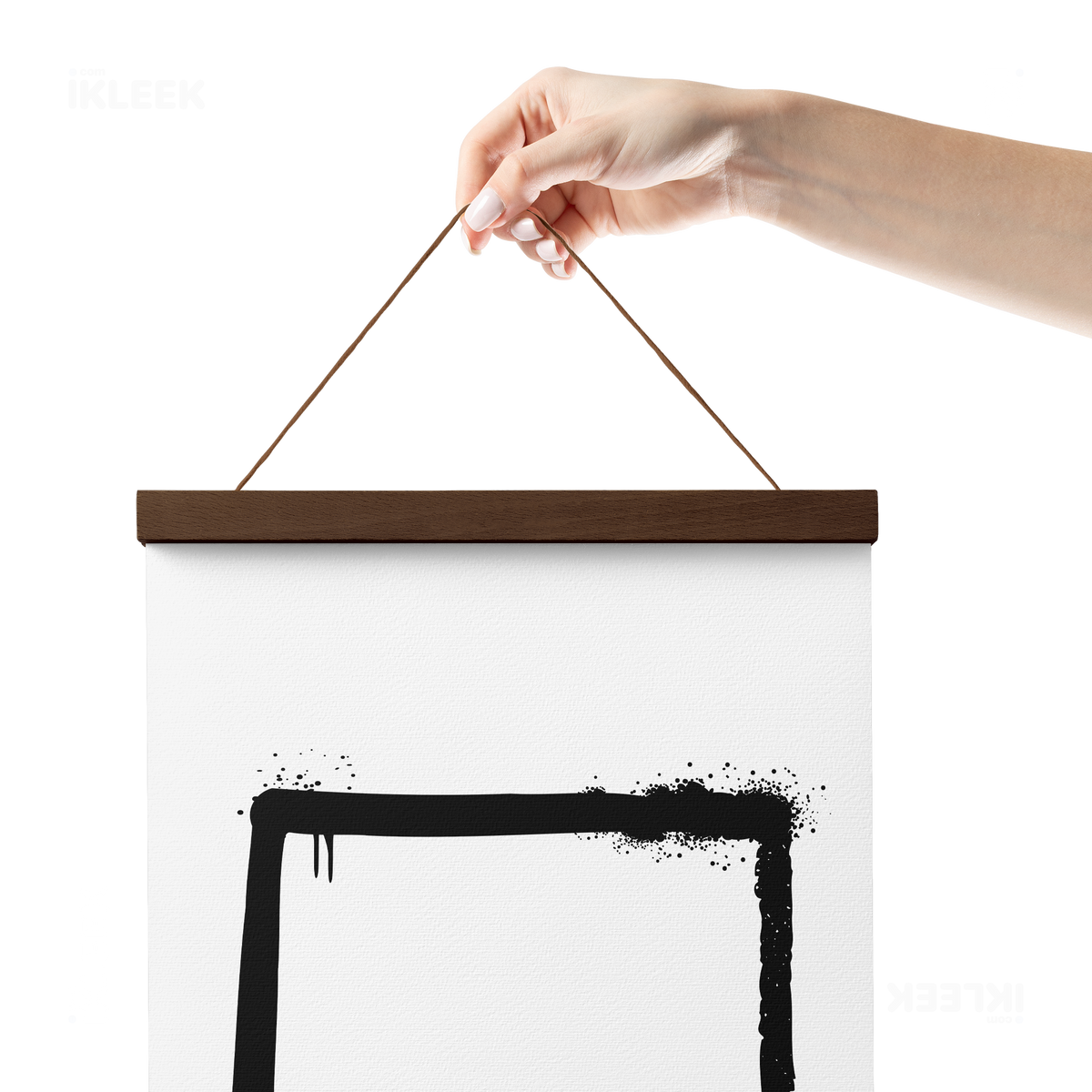 OpenSquare Magnetic Hanger Poster 05 Dark Wood