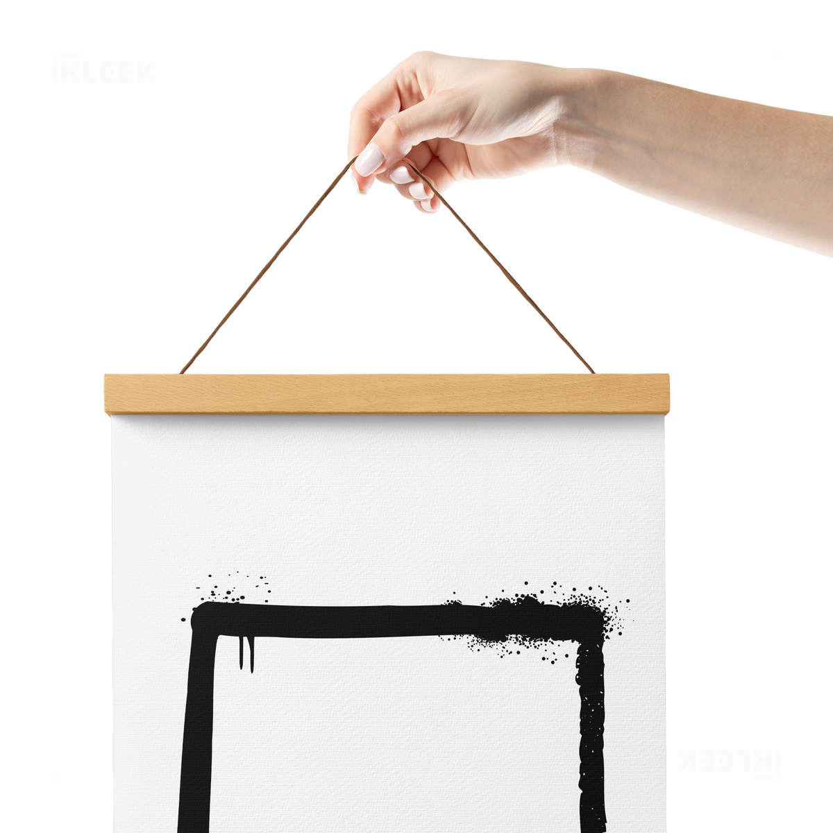 OpenSquare Magnetic Hanger Poster 05 Natural Wood