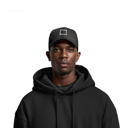 OpenSquare Snapback Caps 06 Black DTF