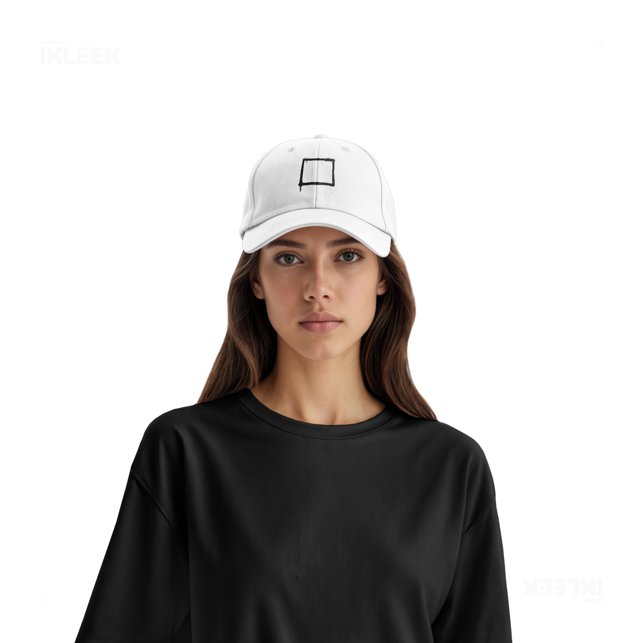 OpenSquare Snapback Caps 07 White DTF
