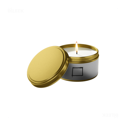 OpenSquare Tin Candle 01 Gold