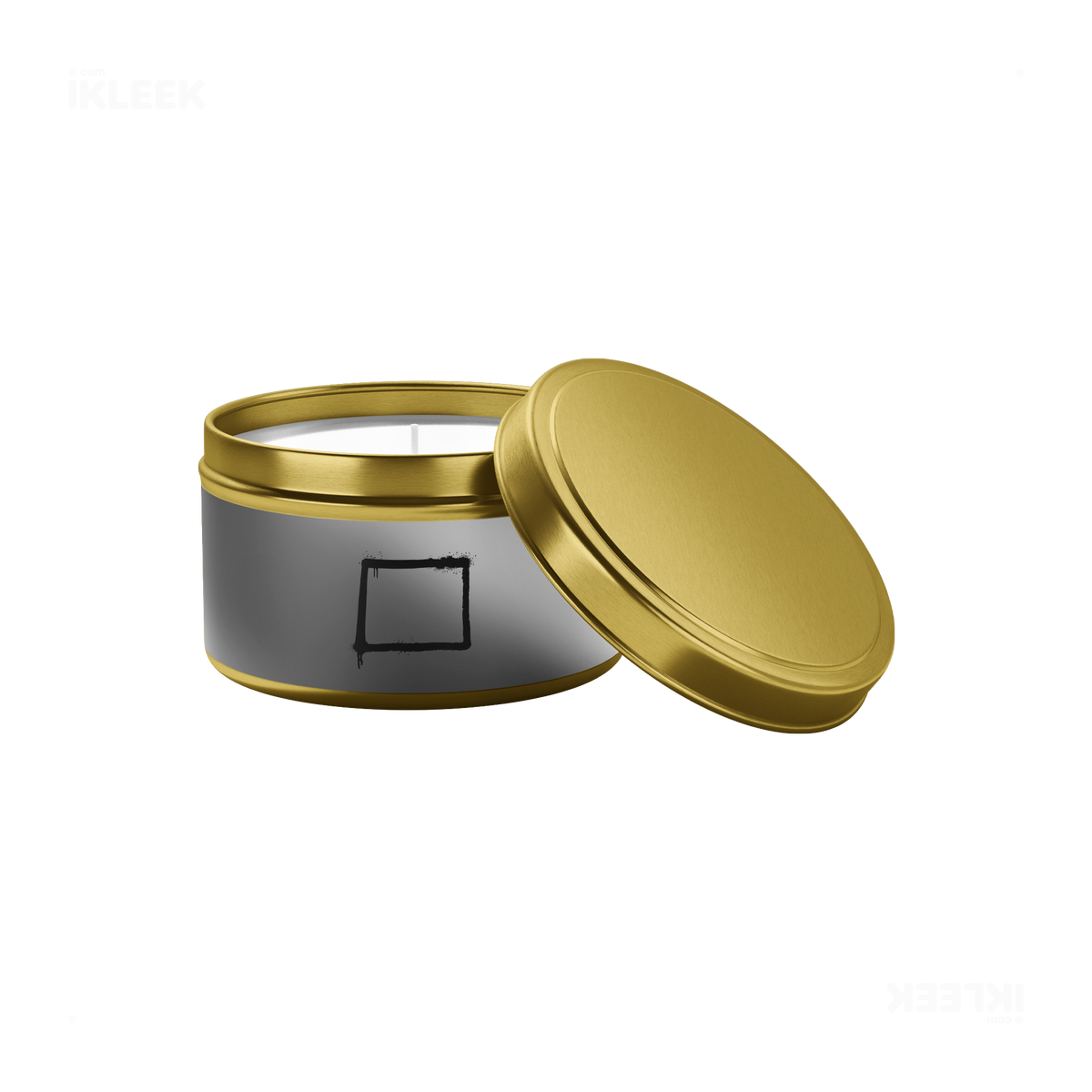 OpenSquare Tin Candle 03 Gold