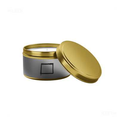 OpenSquare Tin Candle 03 Gold