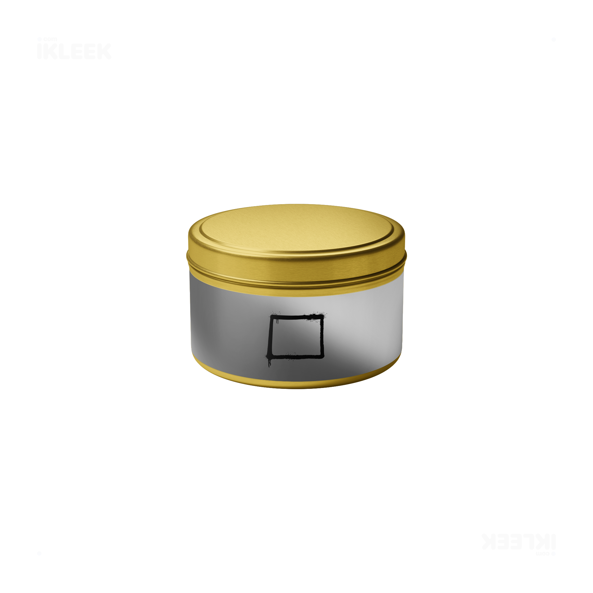 OpenSquare Tin Candle 04 Gold