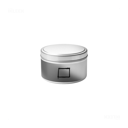 OpenSquare Tin Candle 04 Silver