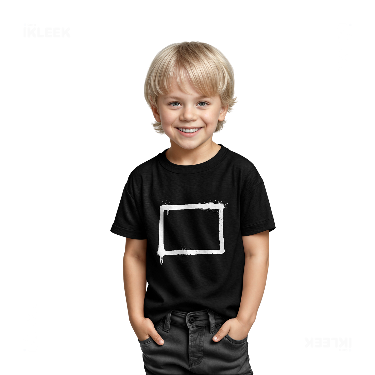 OpenSquare Toddler T Shirt 03 Black