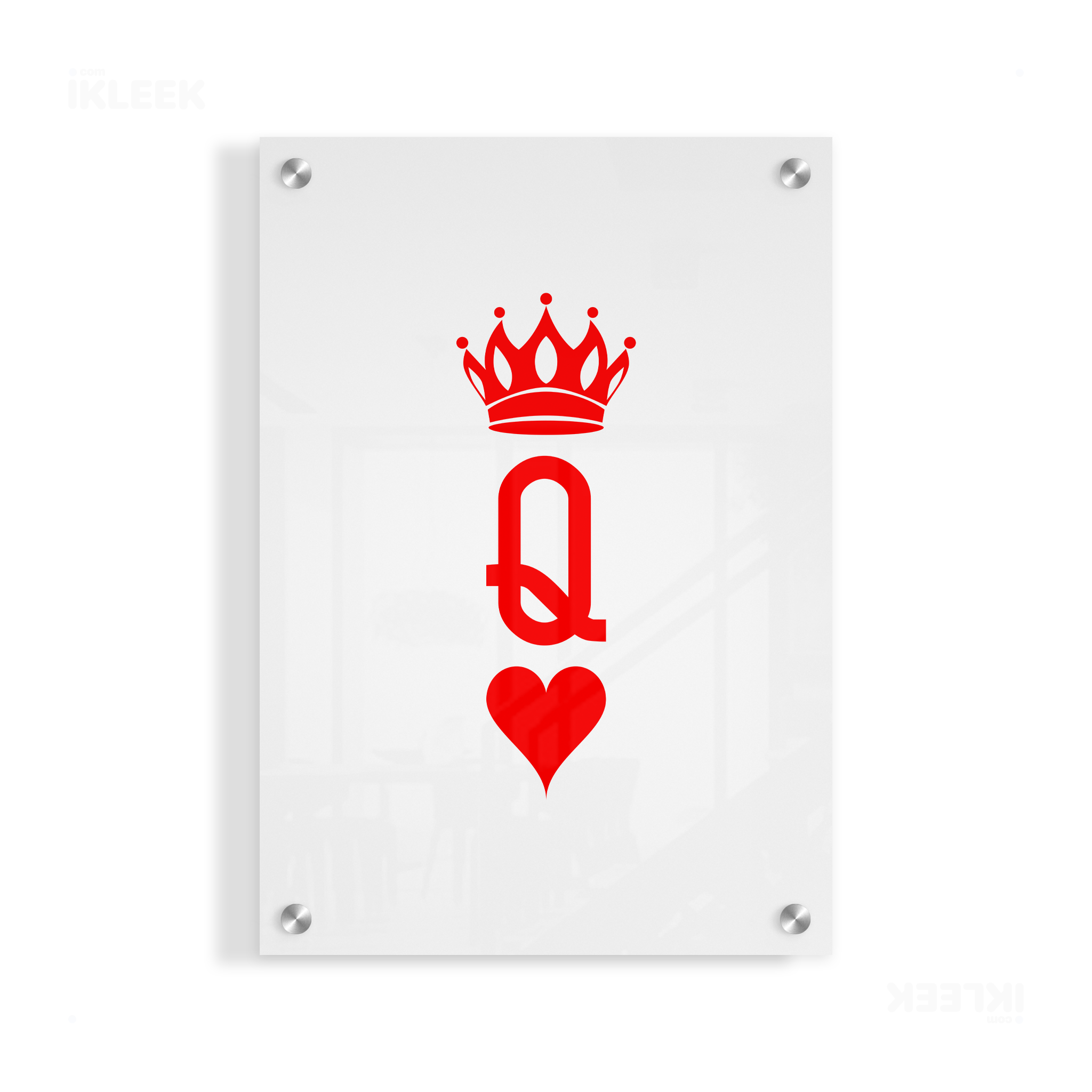 QueenOfHearts Acrylic Print 01