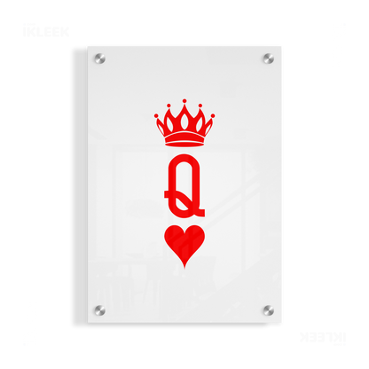 QueenOfHearts Acrylic Print 01