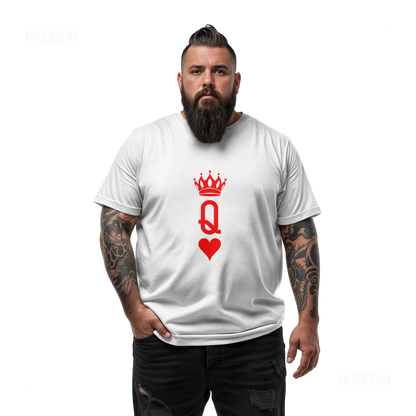 QueenOfHearts Adult T Shirt 05 White
