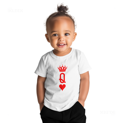 QueenOfHearts Baby T Shirt 04 White