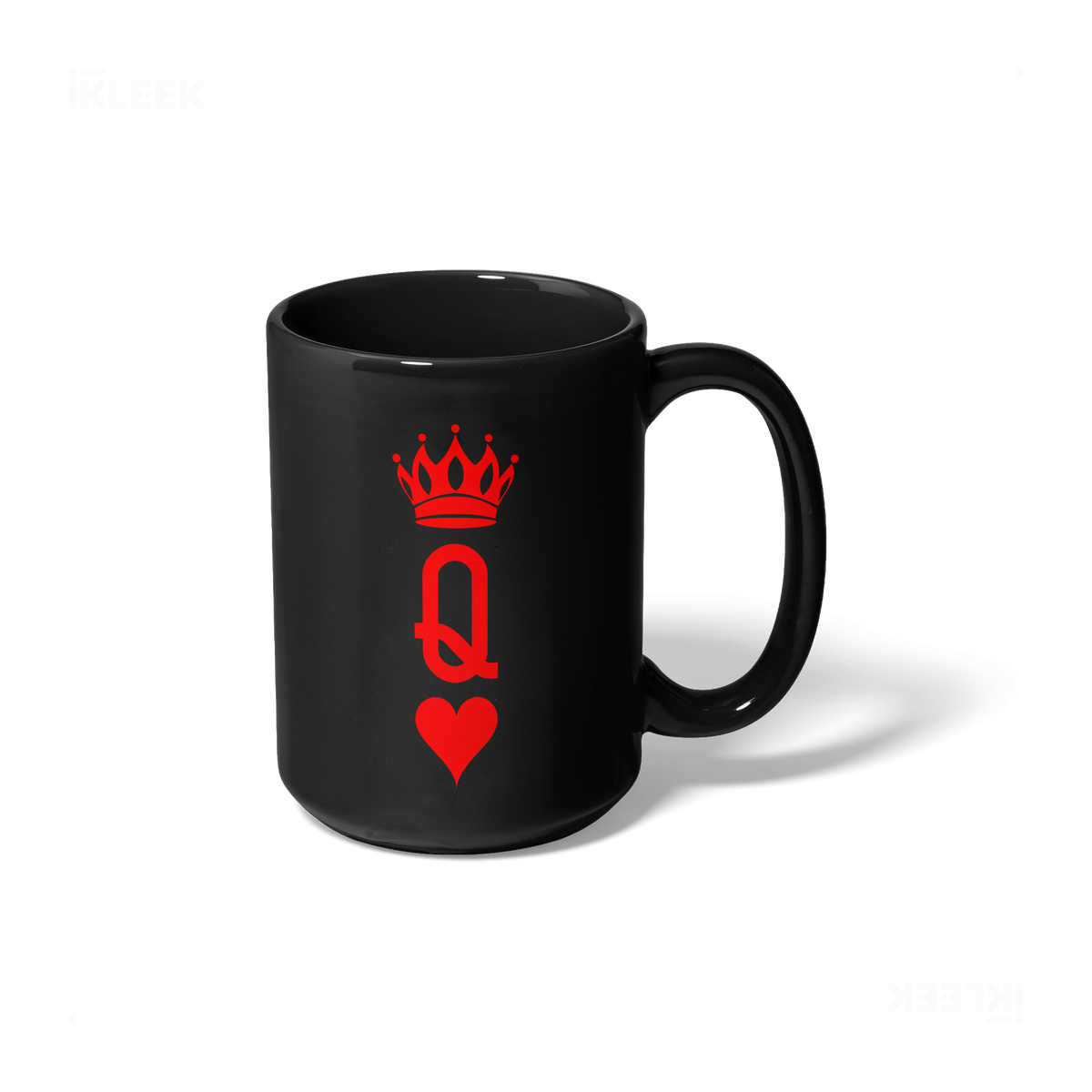 QueenOfHearts Ceramic Mug 01 Black
