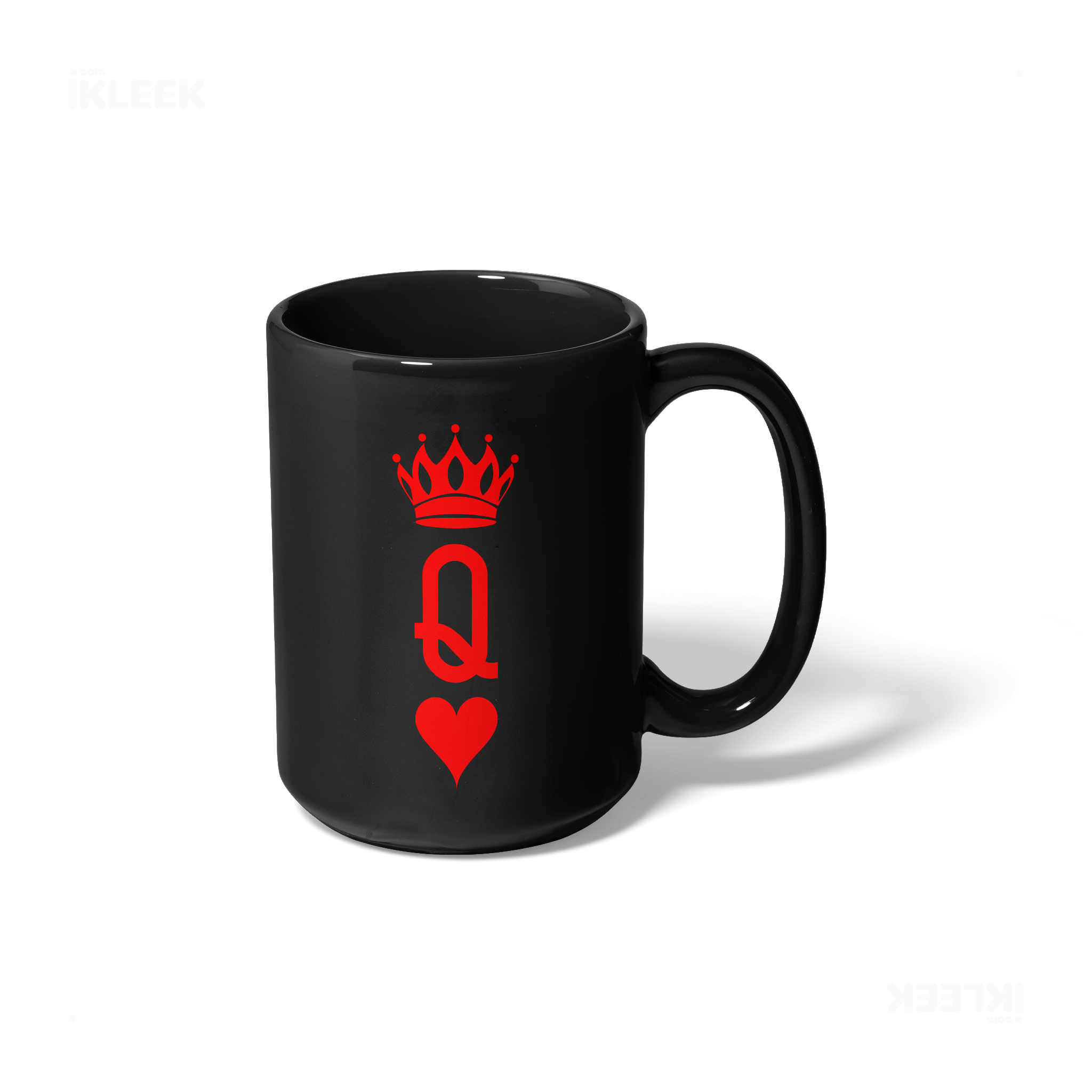 QueenOfHearts Ceramic Mug 01 Black