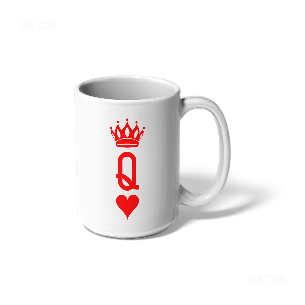 QueenOfHearts Ceramic Mug 01 White
