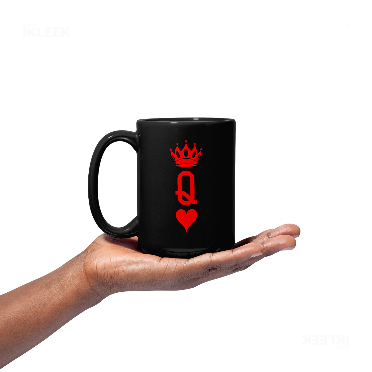 QueenOfHearts Ceramic Mug 03 Black